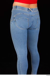 Daisy Lee blue jeans casual dressed thigh 0004.jpg